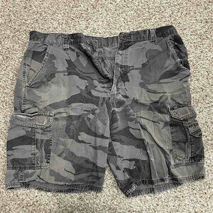 Camo Cargo Shorts